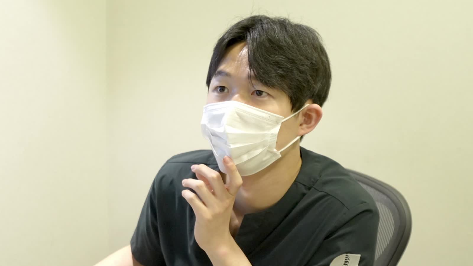 청담 한의원 도침치료 시술 장면